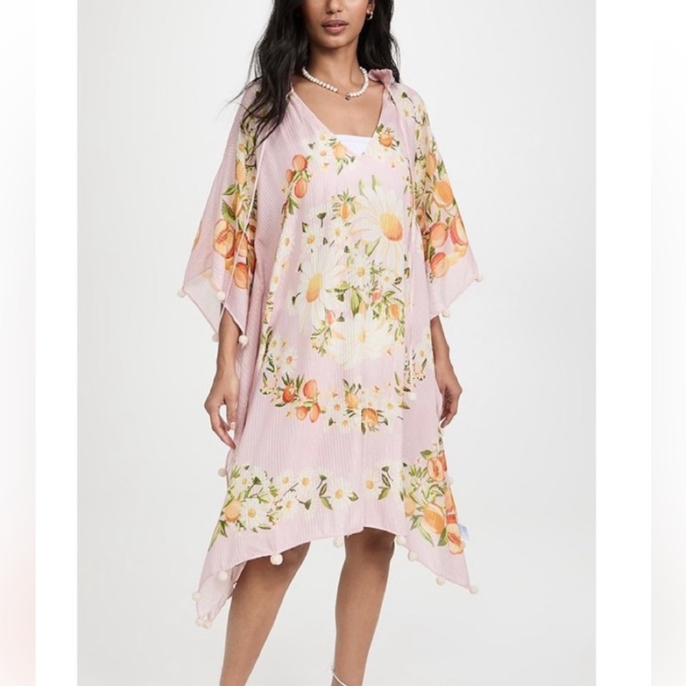 Farm Rio Tangerine Dream cover up/dress, never worn, small